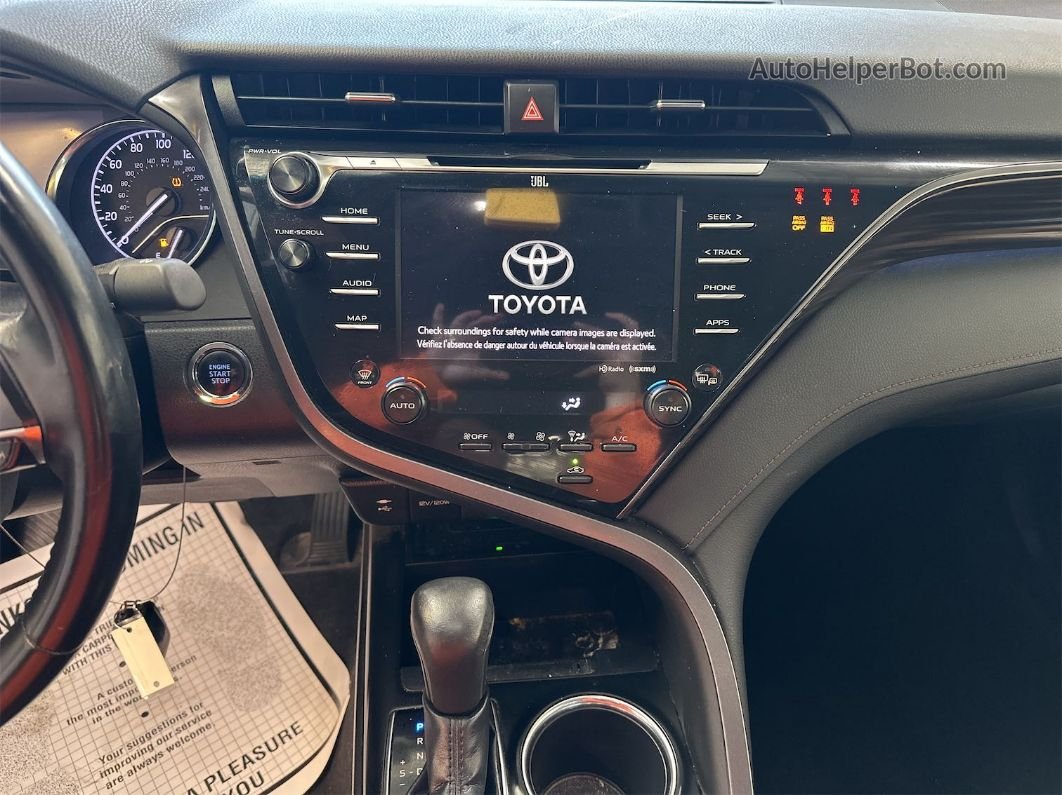 2019 Toyota Camry Xle V6 vin: 4T1BZ1HK0KU025725