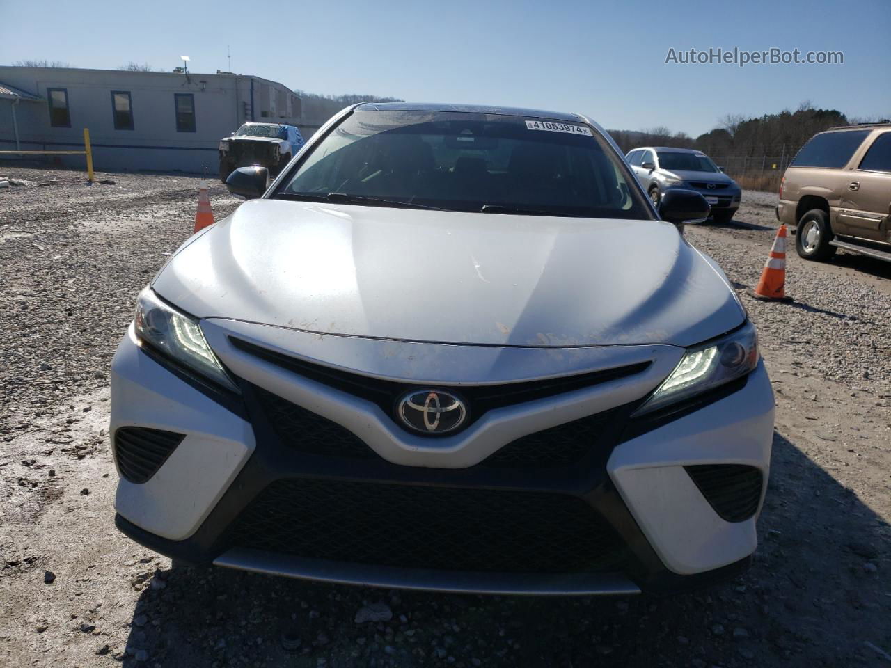 2019 Toyota Camry Xse Белый vin: 4T1BZ1HK0KU507160