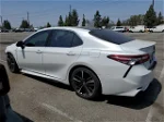 2019 Toyota Camry Xse White vin: 4T1BZ1HK1KU030206