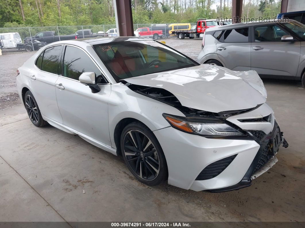 2019 Toyota Camry Xse V6 White vin: 4T1BZ1HK2KU508293