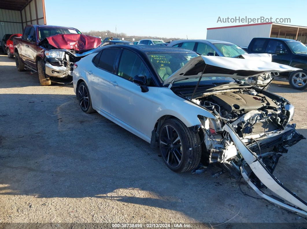 2019 Toyota Camry Xse V6 White vin: 4T1BZ1HK5KU022707