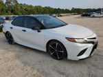 2019 Toyota Camry Xse White vin: 4T1BZ1HK5KU026210