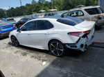 2019 Toyota Camry Xse White vin: 4T1BZ1HK6KU509270