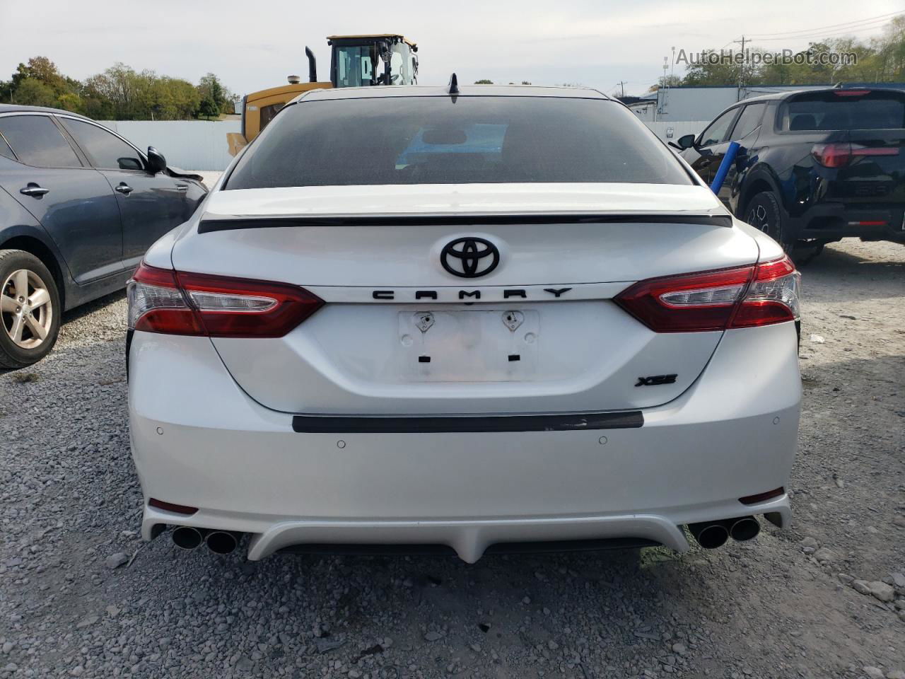 2019 Toyota Camry Xse Белый vin: 4T1BZ1HK9KU030647