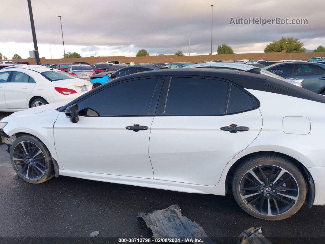 2019 Toyota Camry Xse V6 White vin: 4T1BZ1HKXKU021925