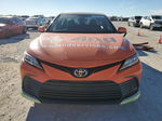 2021 Toyota Camry Le Orange vin: 4T1C11AK0MU420304