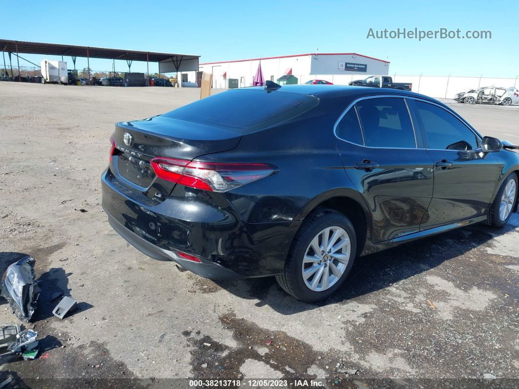 2021 Toyota Camry Le Black vin: 4T1C11AK0MU434252