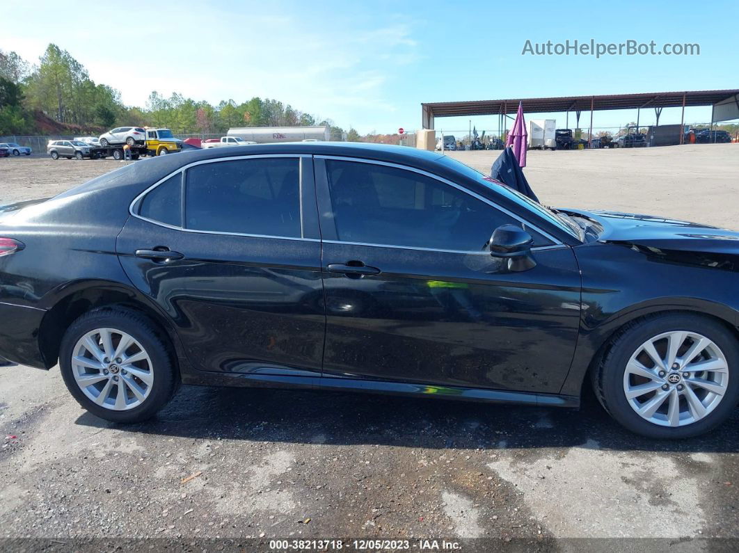 2021 Toyota Camry Le Черный vin: 4T1C11AK0MU434252