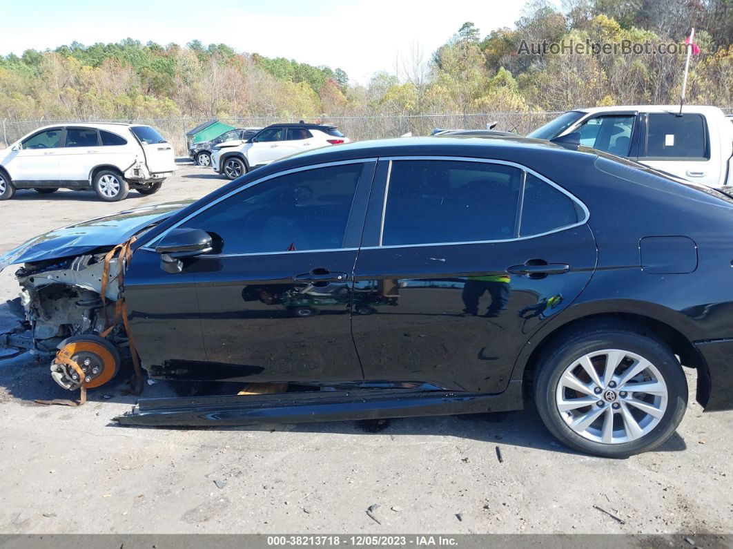 2021 Toyota Camry Le Черный vin: 4T1C11AK0MU434252