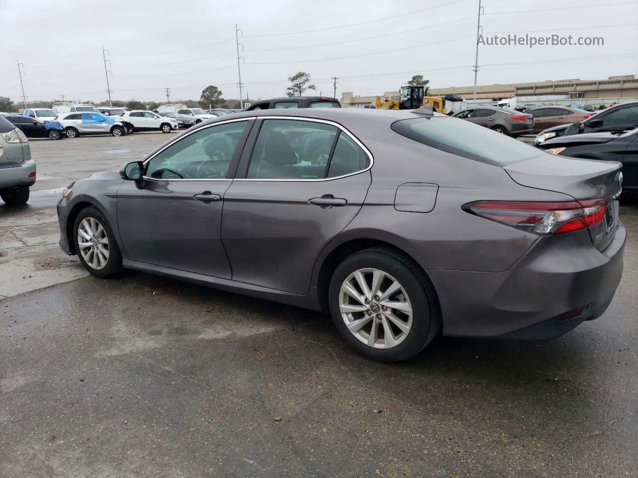 2021 Toyota Camry Le Серый vin: 4T1C11AK1MU464666