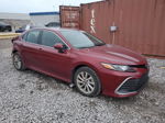 2021 Toyota Camry Le Красный vin: 4T1C11AK1MU475795