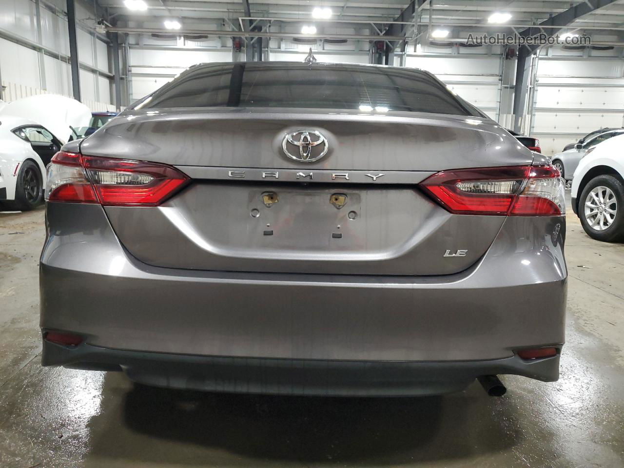 2021 Toyota Camry Le Серый vin: 4T1C11AK1MU481550