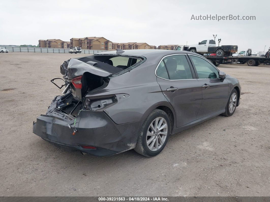 2021 Toyota Camry Le Черный vin: 4T1C11AK1MU579008