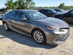 2021 Toyota Camry Le Серый vin: 4T1C11AK2MU471173