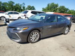 2021 Toyota Camry Le Gray vin: 4T1C11AK2MU471173