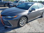 2021 Toyota Camry Le Gray vin: 4T1C11AK2MU600643