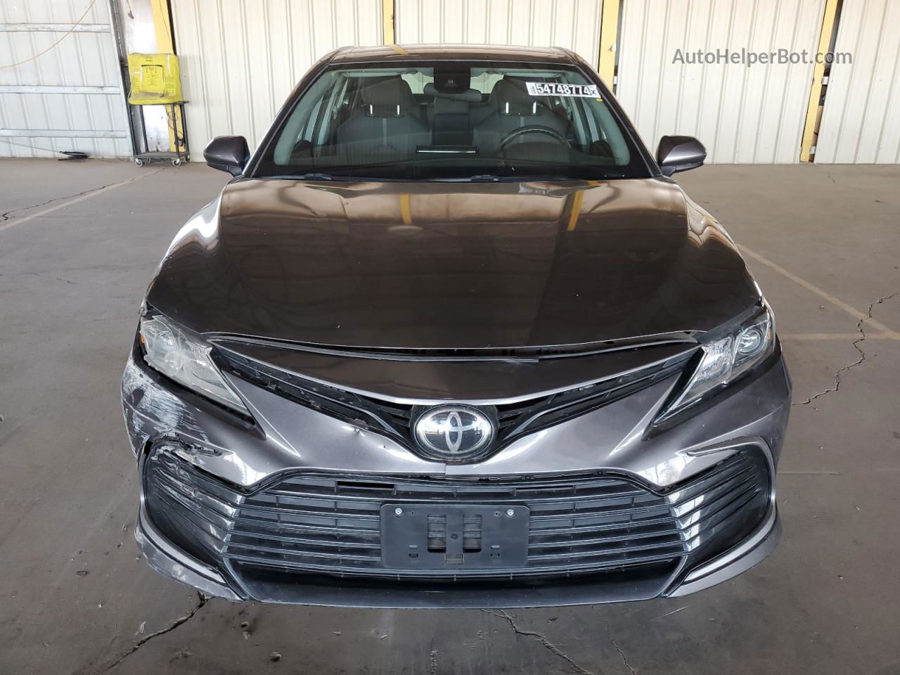 2021 Toyota Camry Le Серый vin: 4T1C11AK3MU461462