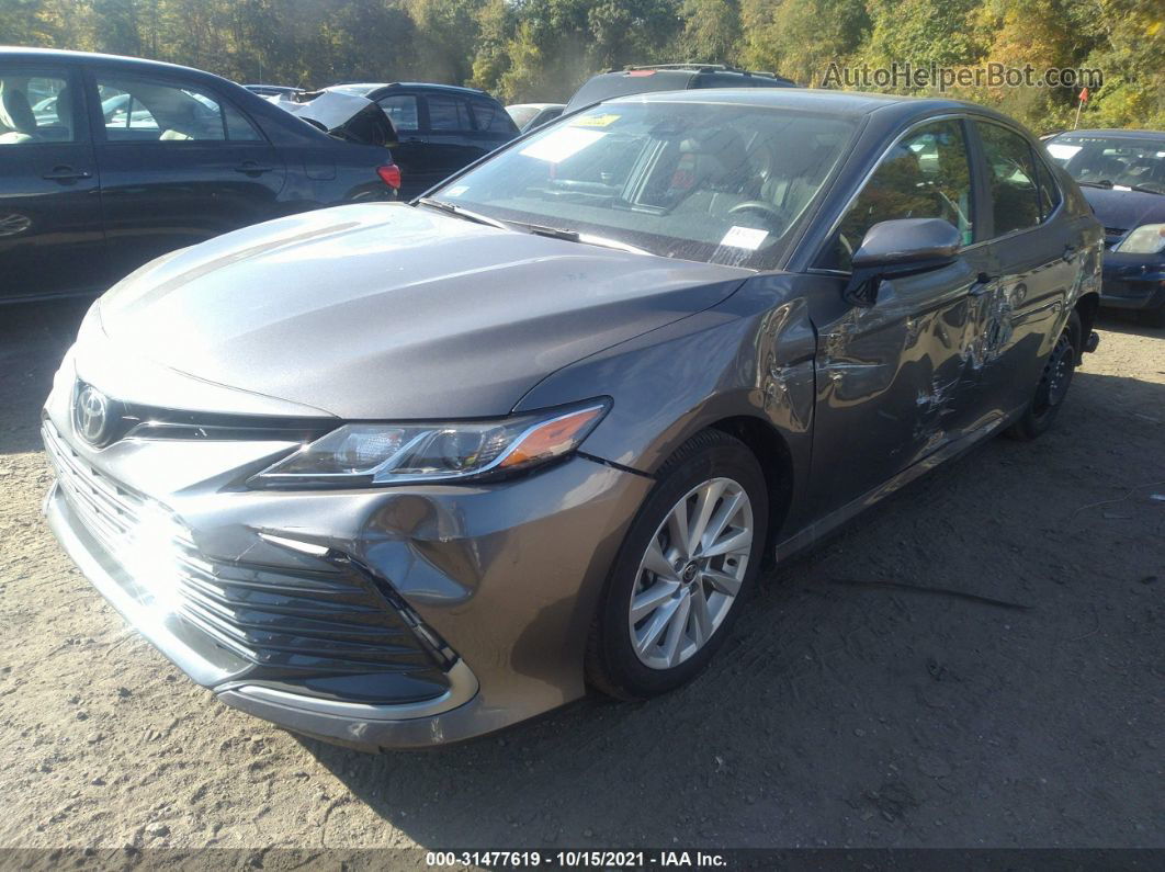 2021 Toyota Camry Le Gray vin: 4T1C11AK3MU512667