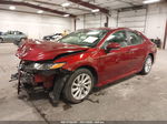 2021 Toyota Camry Le Red vin: 4T1C11AK3MU537276