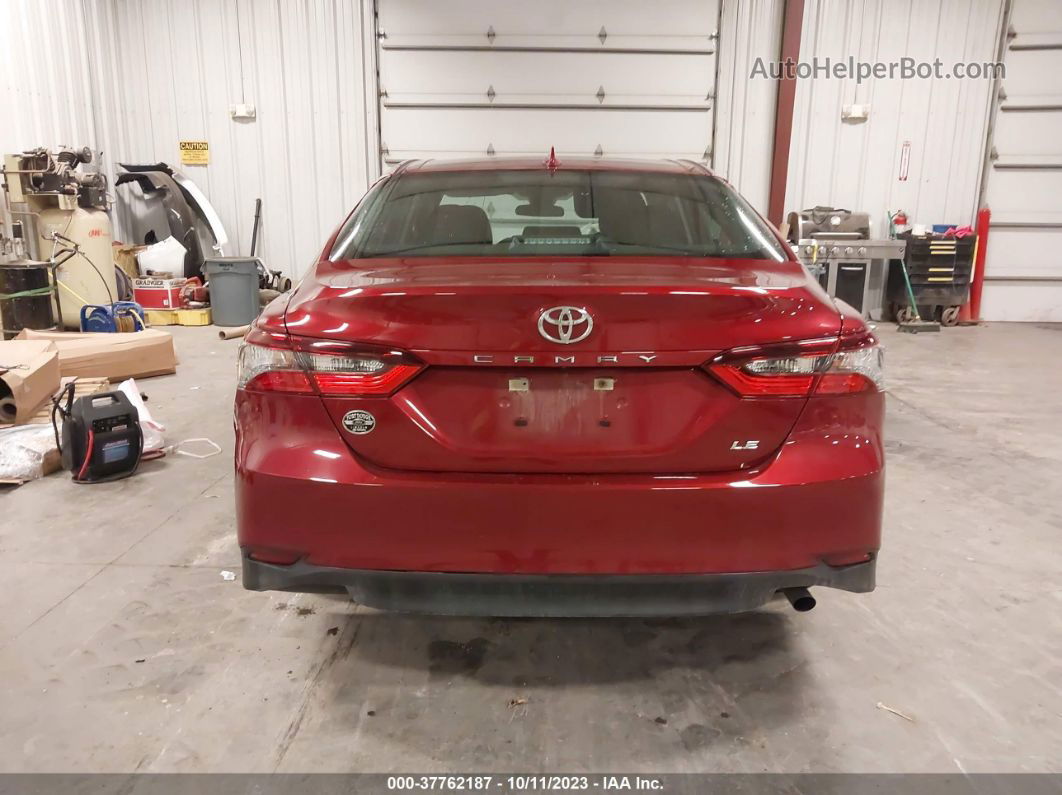 2021 Toyota Camry Le Red vin: 4T1C11AK3MU537276