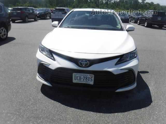 2021 Toyota Camry Le Белый vin: 4T1C11AK3MU588969