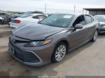 2021 Toyota Camry Le Gray vin: 4T1C11AK3MU593427