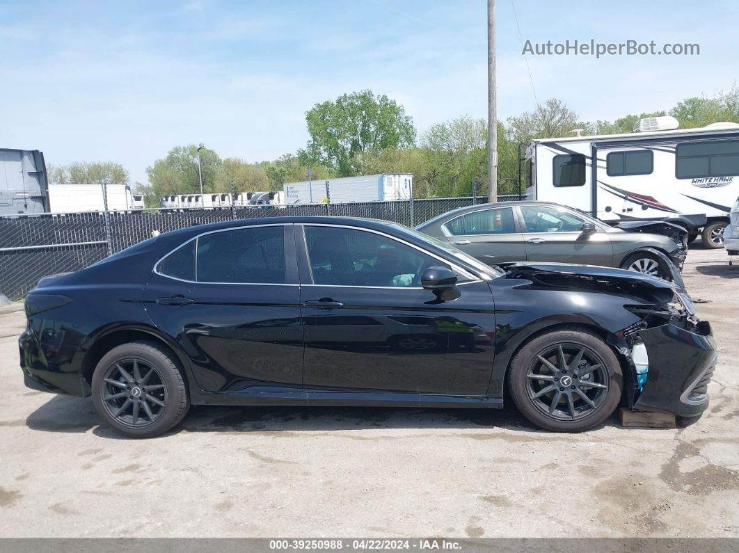 2021 Toyota Camry Le Black vin: 4T1C11AK5MU440368