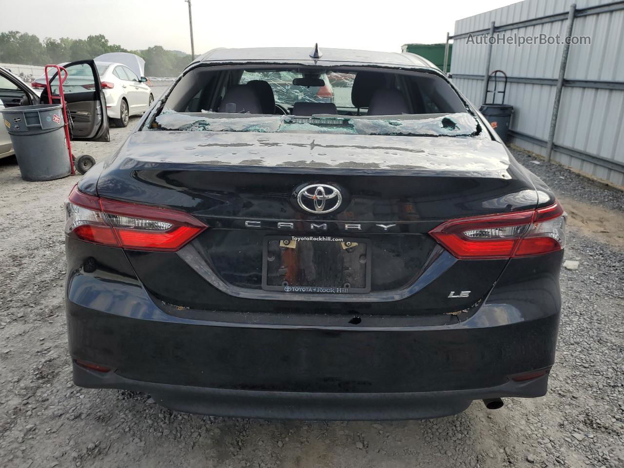 2021 Toyota Camry Le Black vin: 4T1C11AK5MU529583