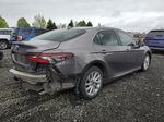 2021 Toyota Camry Le Gray vin: 4T1C11AK6MU452013