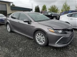 2021 Toyota Camry Le Серый vin: 4T1C11AK6MU452013