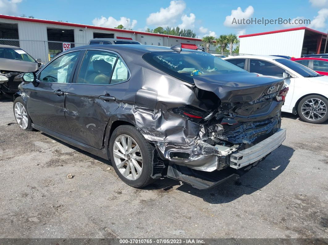 2021 Toyota Camry Le Серый vin: 4T1C11AK6MU467904