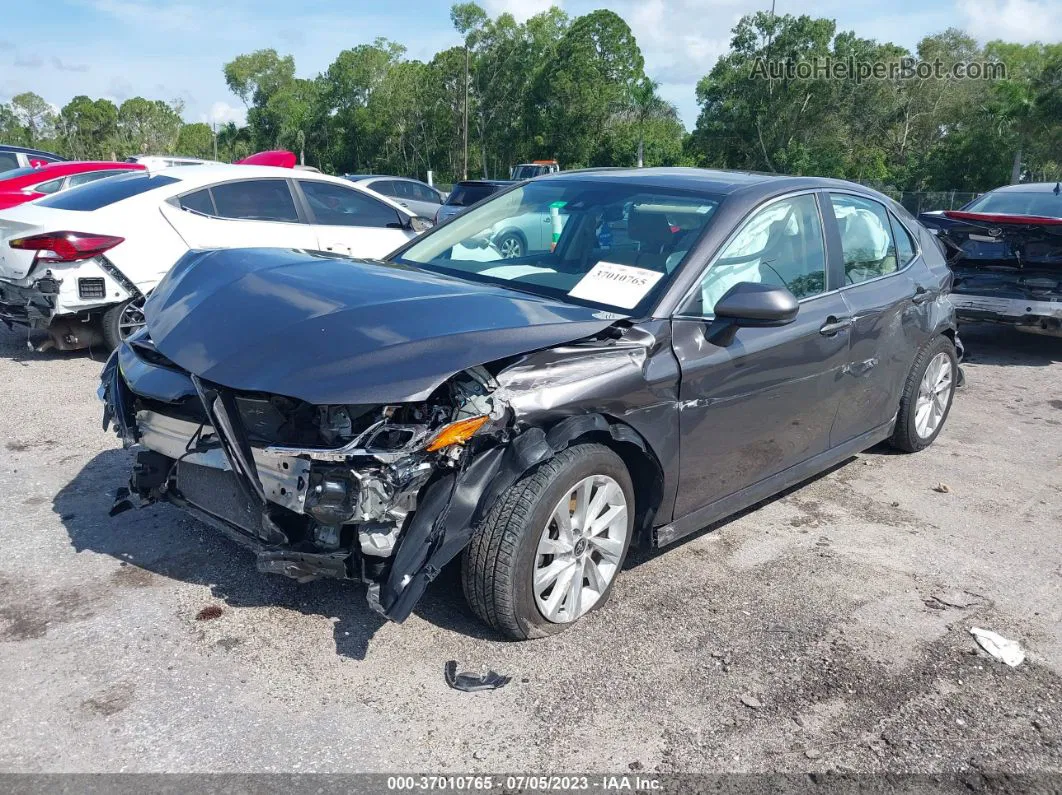 2021 Toyota Camry Le Серый vin: 4T1C11AK6MU467904