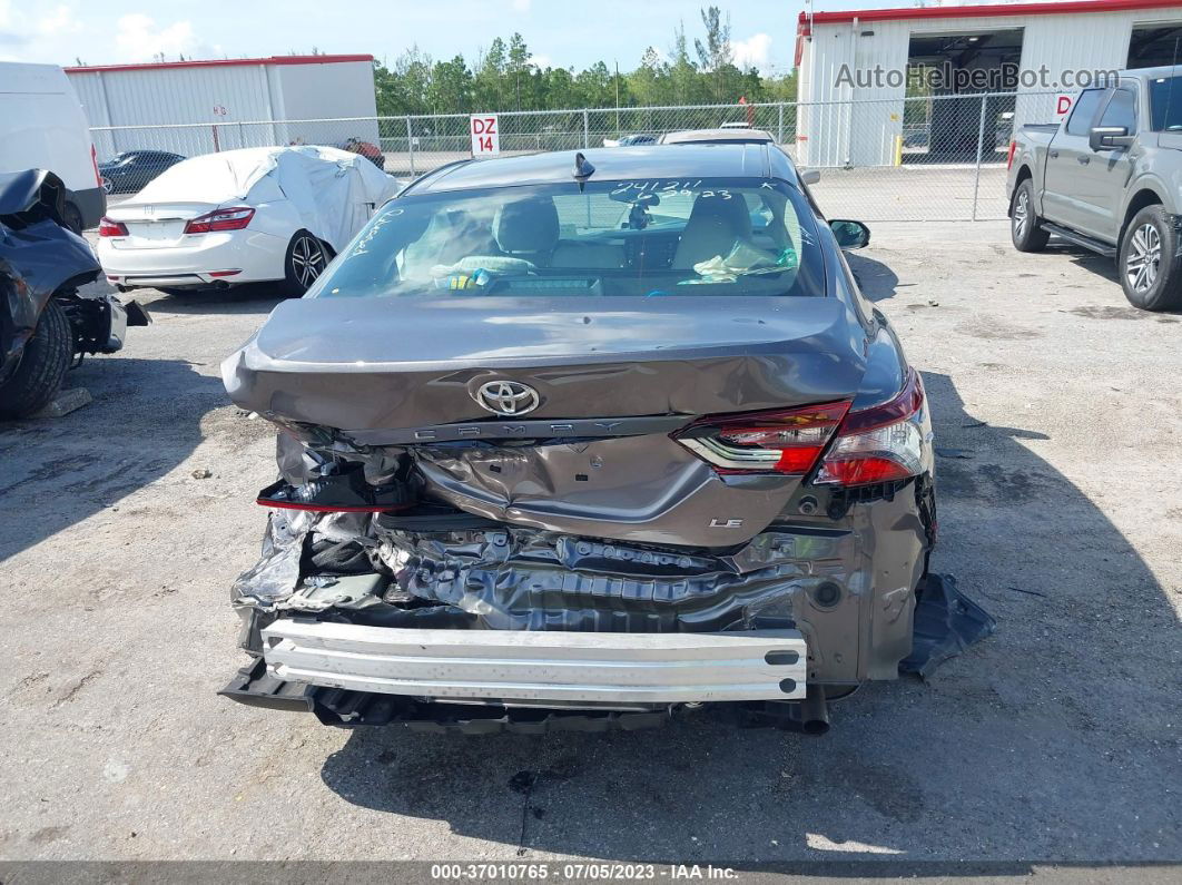 2021 Toyota Camry Le Серый vin: 4T1C11AK6MU467904