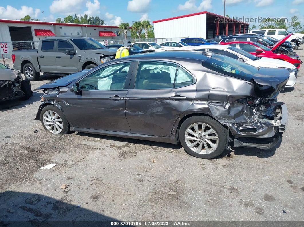 2021 Toyota Camry Le Серый vin: 4T1C11AK6MU467904