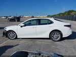 2021 Toyota Camry Le White vin: 4T1C11AK6MU590537