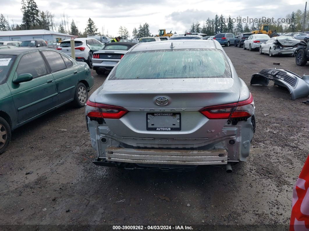 2021 Toyota Camry Le Серебряный vin: 4T1C11AK6MU595379