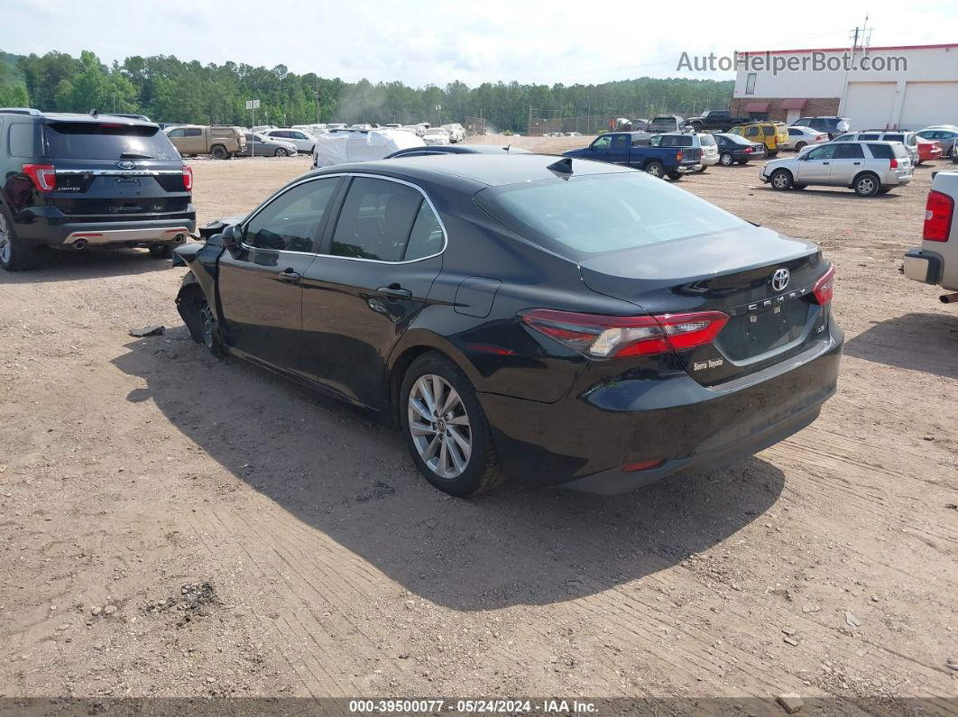 2021 Toyota Camry Le Black vin: 4T1C11AK7MU536728