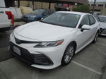 2021 Toyota Camry Le White vin: 4T1C11AK7MU592345