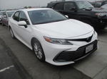 2021 Toyota Camry Le White vin: 4T1C11AK7MU592345