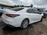 2021 Toyota Camry Le White vin: 4T1C11AK9MU590385