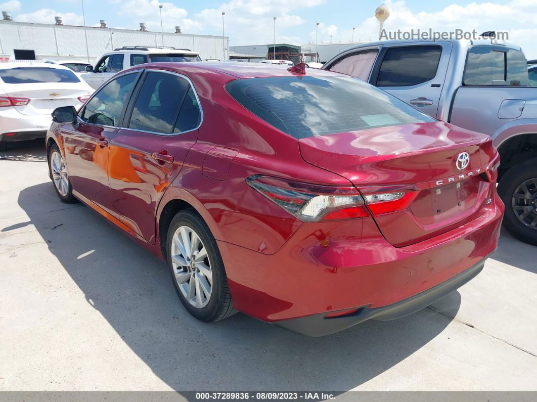 2021 Toyota Camry Le Красный vin: 4T1C11AKXMU436820