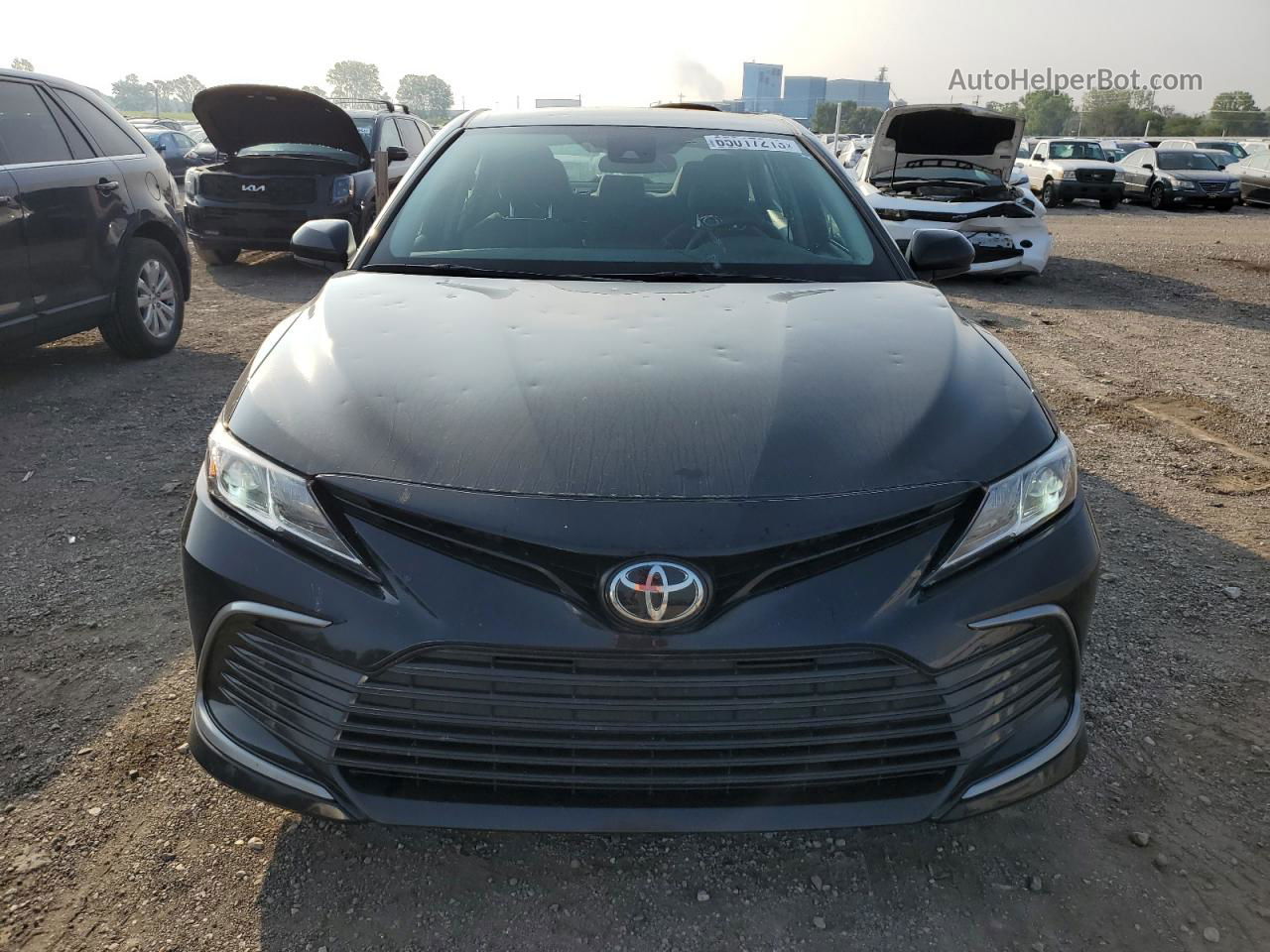 2021 Toyota Camry Le Black vin: 4T1C11AKXMU465718