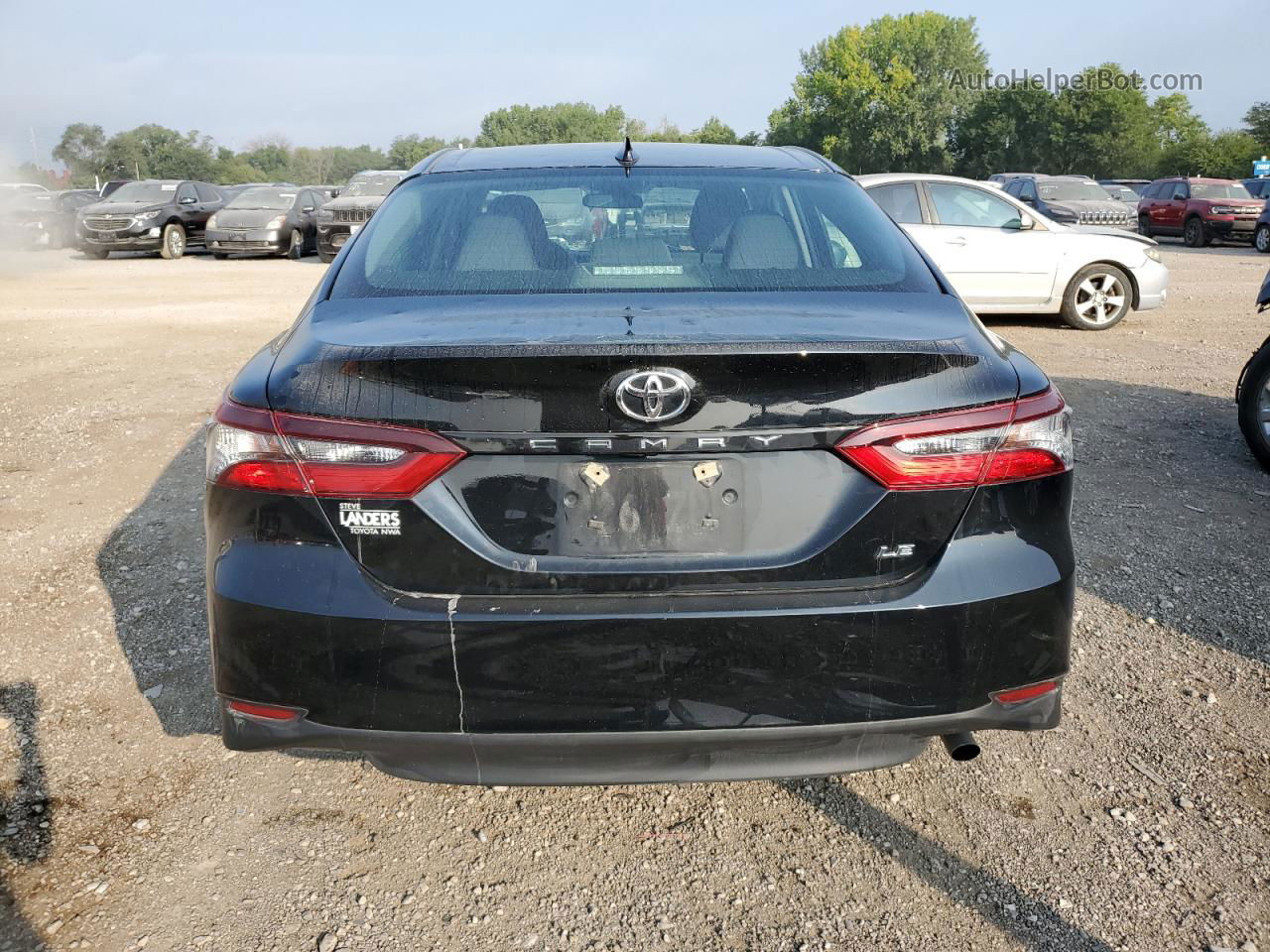 2021 Toyota Camry Le Black vin: 4T1C11AKXMU465718