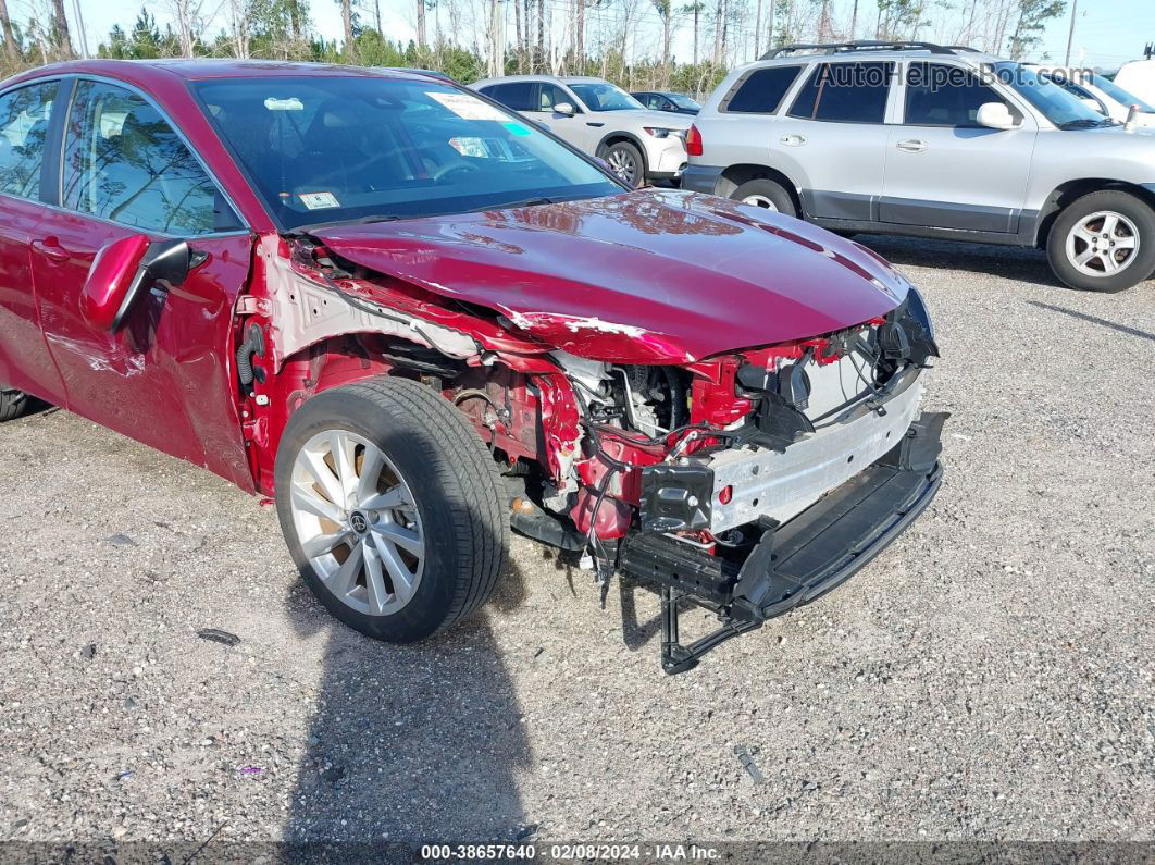 2021 Toyota Camry Le Red vin: 4T1C11AKXMU483667