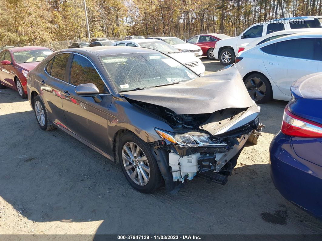 2021 Toyota Camry Le Gray vin: 4T1C11AKXMU554771