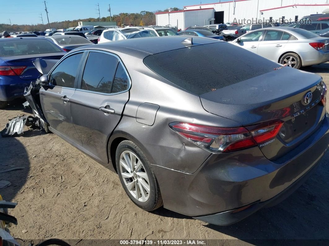 2021 Toyota Camry Le Gray vin: 4T1C11AKXMU554771