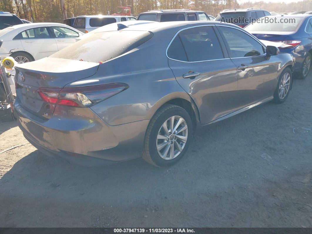 2021 Toyota Camry Le Gray vin: 4T1C11AKXMU554771