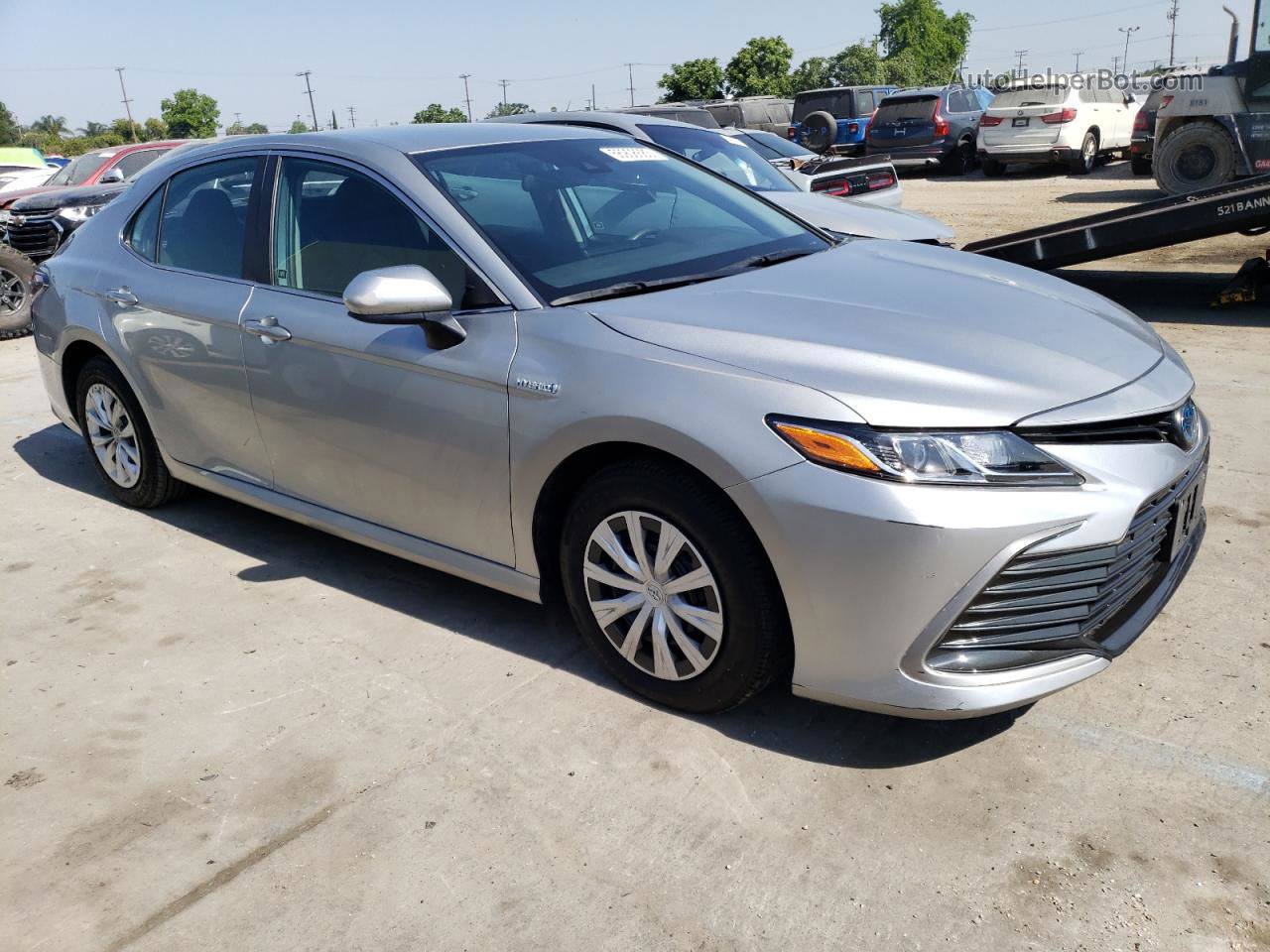 2021 Toyota Camry Le Silver vin: 4T1C31AK0MU553204