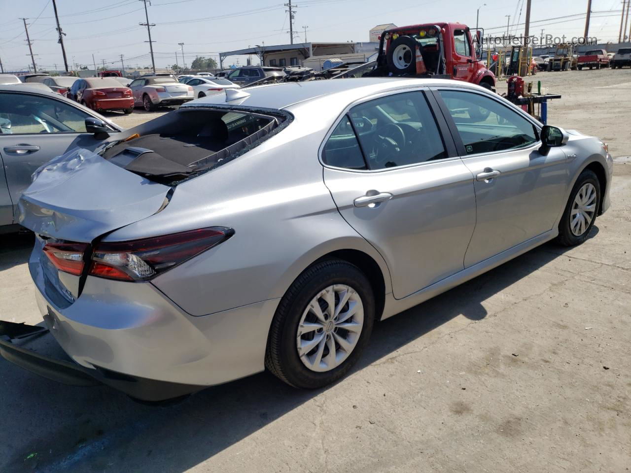 2021 Toyota Camry Le Silver vin: 4T1C31AK0MU553204