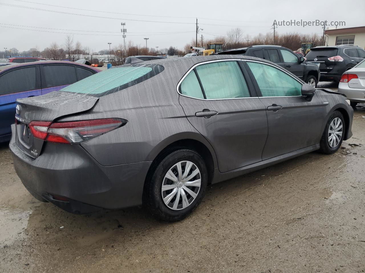 2021 Toyota Camry Le Угольный vin: 4T1C31AK1MU027860